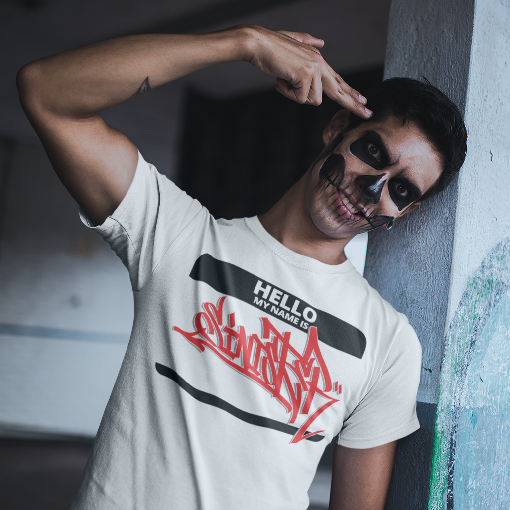 Hello My Name Is- Men's Tee