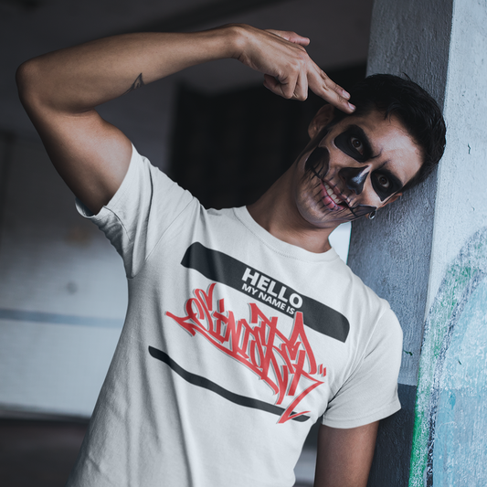 Hello My Name Is- Men's Tee