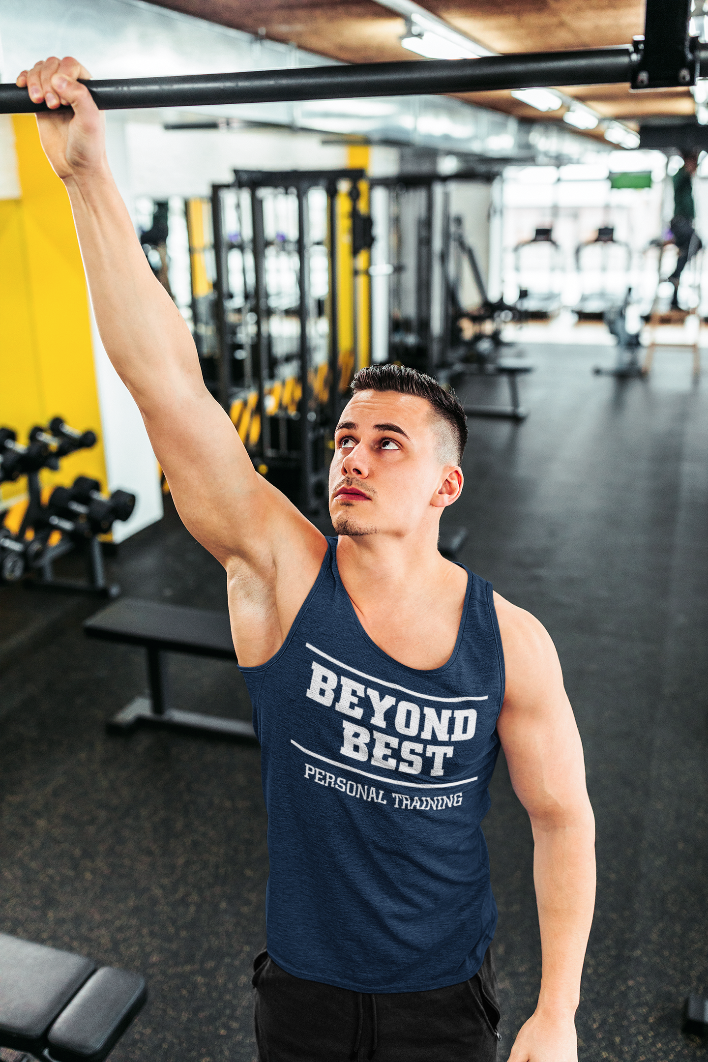 Beyond Best - Lowdown Singlet - Chest Print