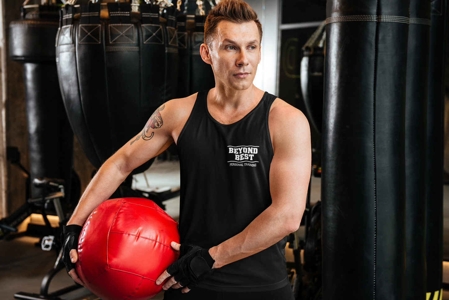 Beyond Best - Lowdown Singlet - Left Pocket Print - SINISTER KINGS