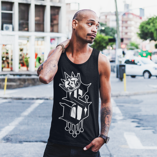 Sinister Kings Logo - Men's Singlet - SINISTER KINGS