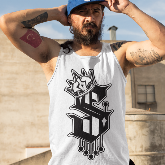 Sinister Kings Logo - Men's Singlet - SINISTER KINGS