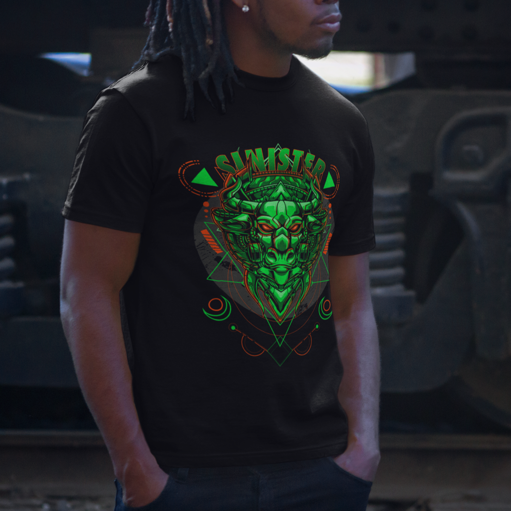 Mech Bull - Men's Tee - SINISTER KINGS