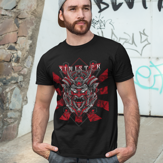 Red Samurai - Men's Tee - SINISTER KINGS
