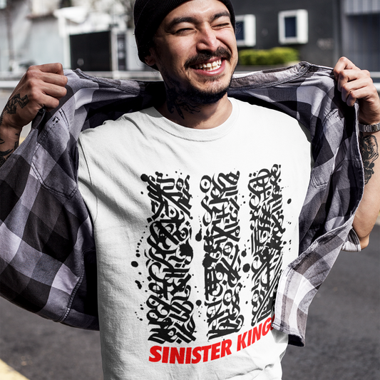 Calligraphy Kings - Men's Tee - SINISTER KINGS
