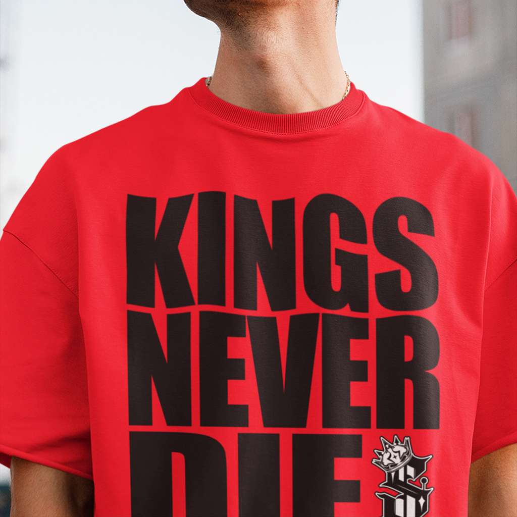 Kings Never Die - Men's Tee - SINISTER KINGS