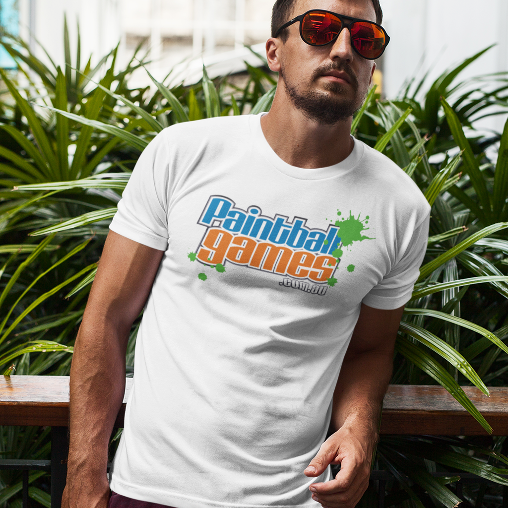 Paintball Games - Men's Tee - Chest Logo