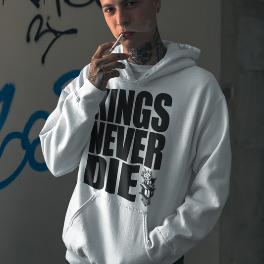 Kings Never Die Hoodie - Front - SINISTER KINGS