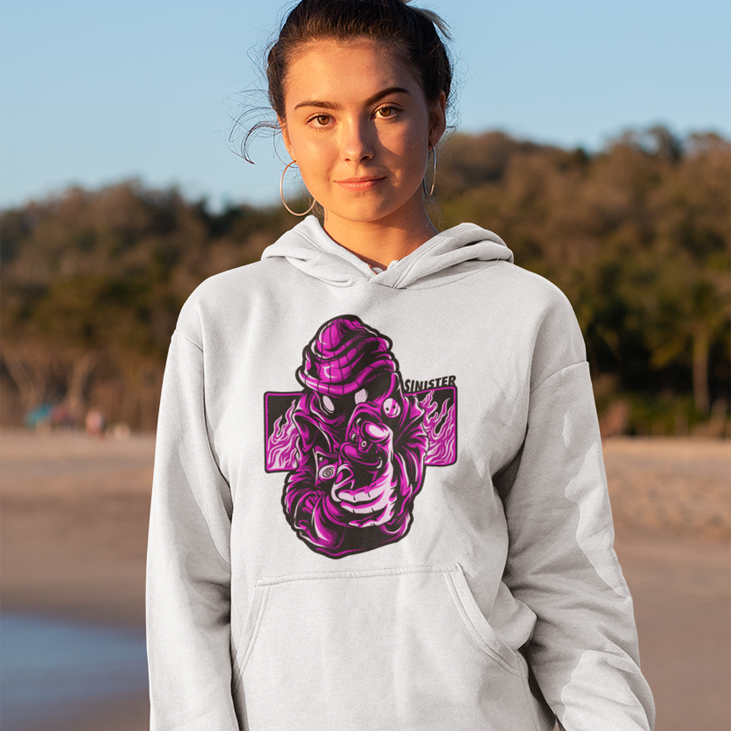 Spray Can Pink - Hoodie - SINISTER KINGS