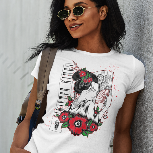 Geisha Fan - Women's Tee - SINISTER KINGS