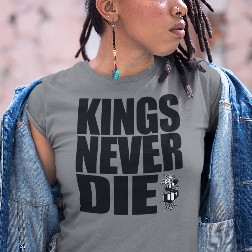 Kings Never Die - Women's Tee - SINISTER KINGS