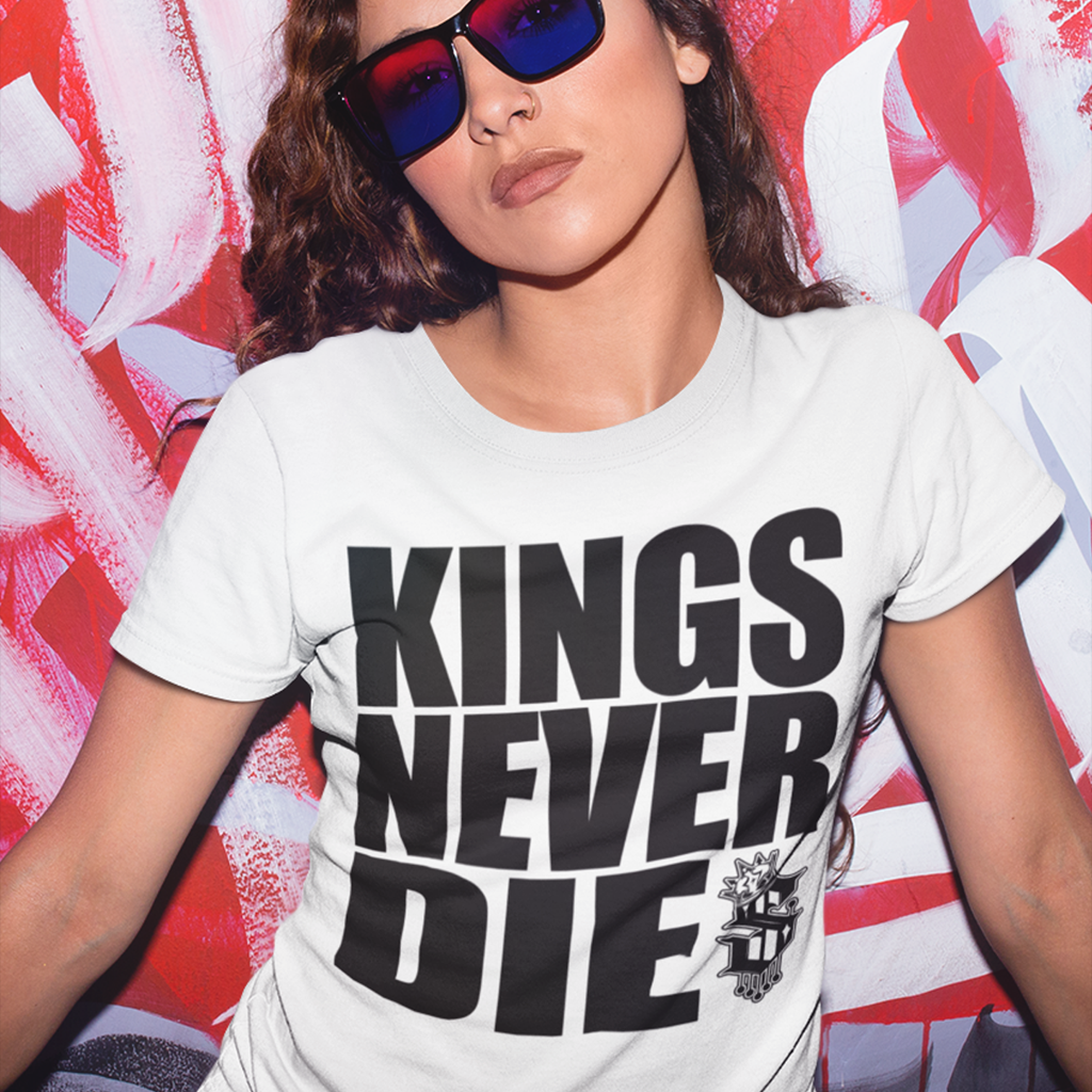 Kings Never Die - Women's Tee - SINISTER KINGS