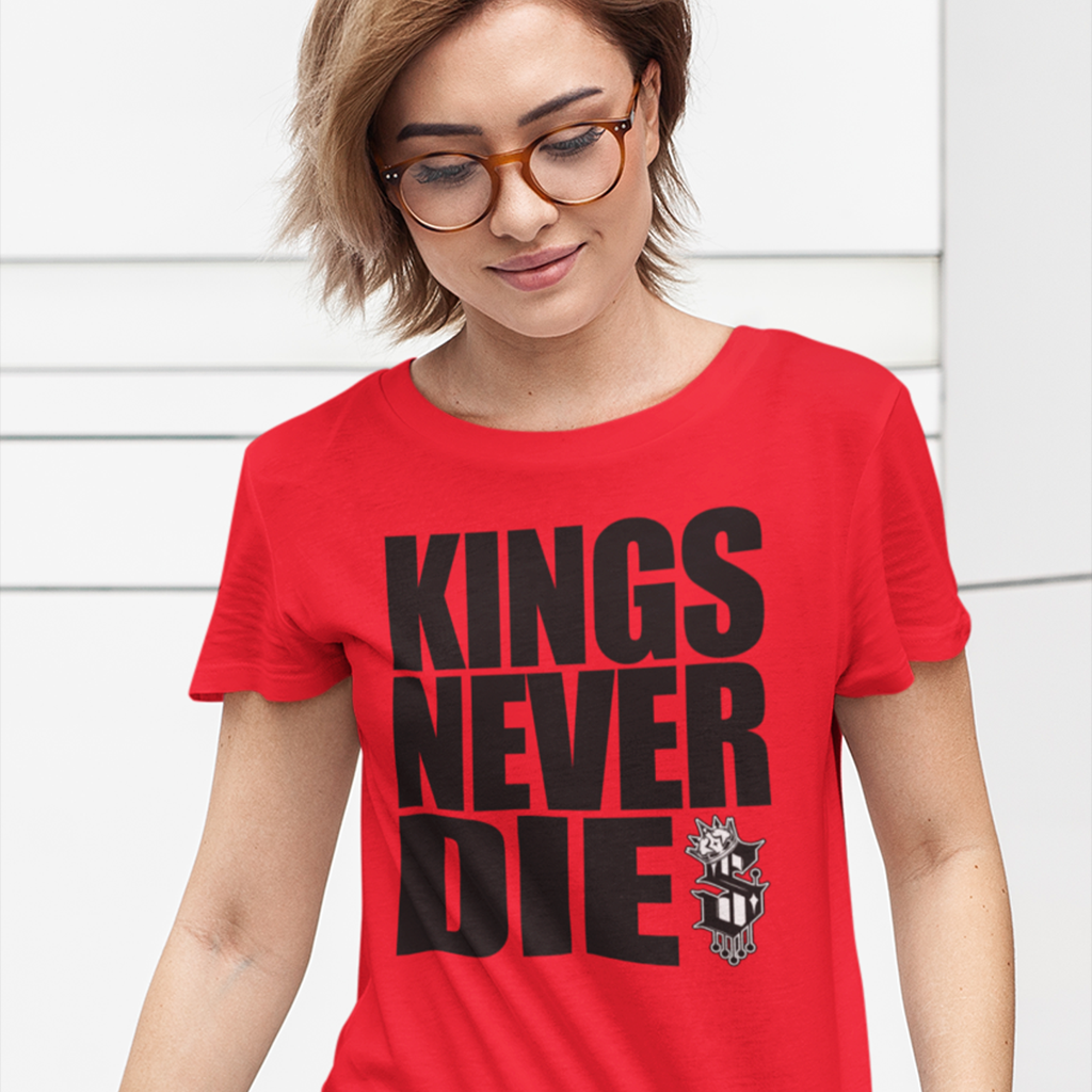 Kings Never Die - Women's Tee - SINISTER KINGS