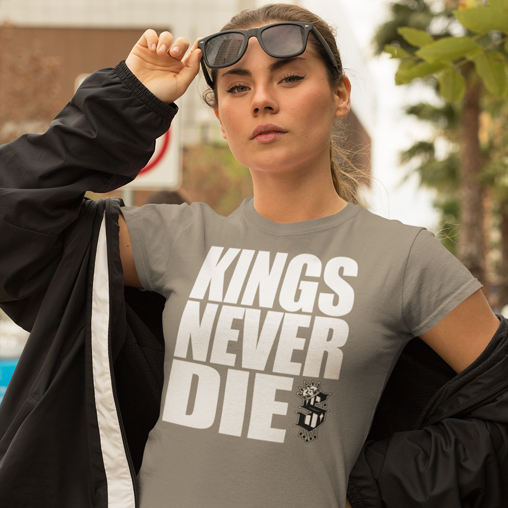 Kings Never Die - Women's Tee - SINISTER KINGS