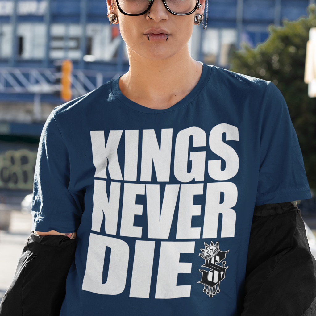 Kings Never Die - Women's Tee - SINISTER KINGS