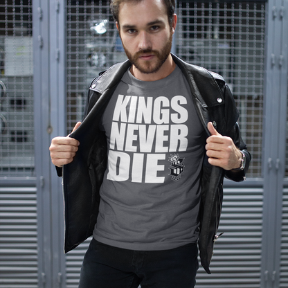 Kings Never Die - Men's Tee - SINISTER KINGS